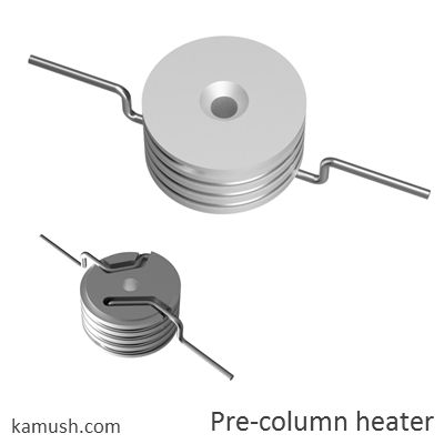 pre-column heater